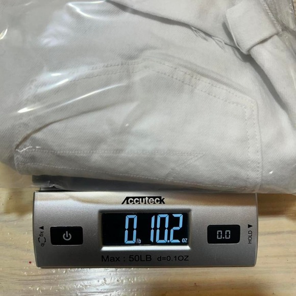 American Eagle Shorts Women's Size 0 White Mom Shorts Stretch High Waisted - Picture 7 of 7